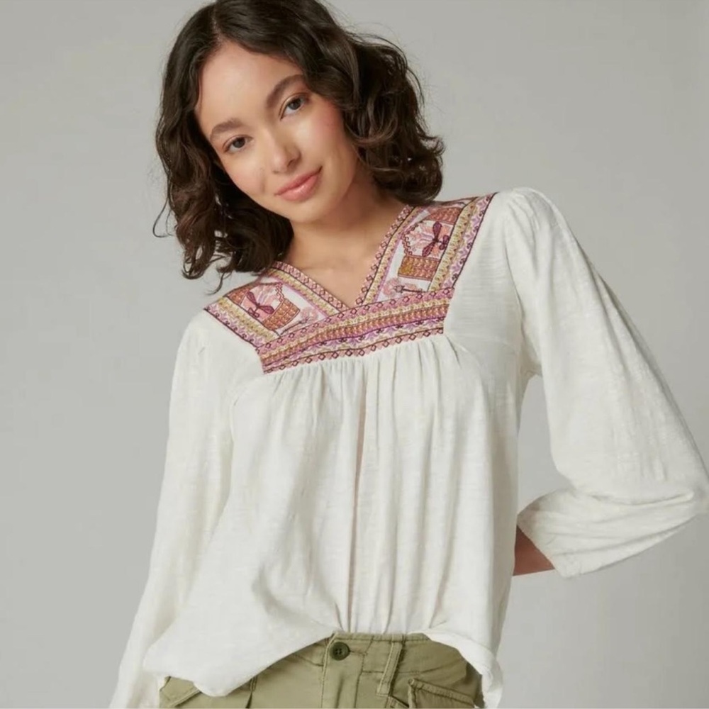 NWT Lucky Boho Blouse